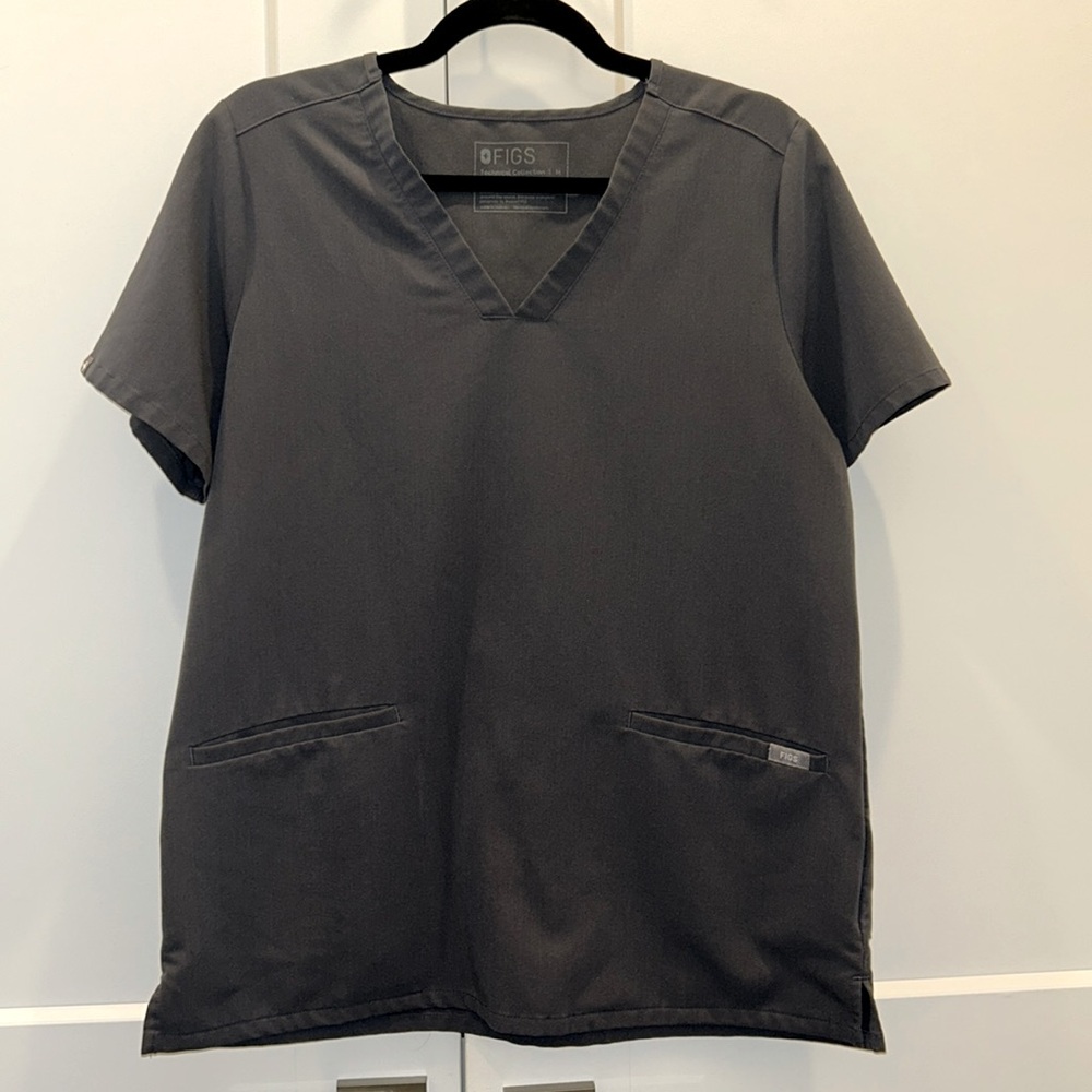 COPY - Figs Technical Scrub Top